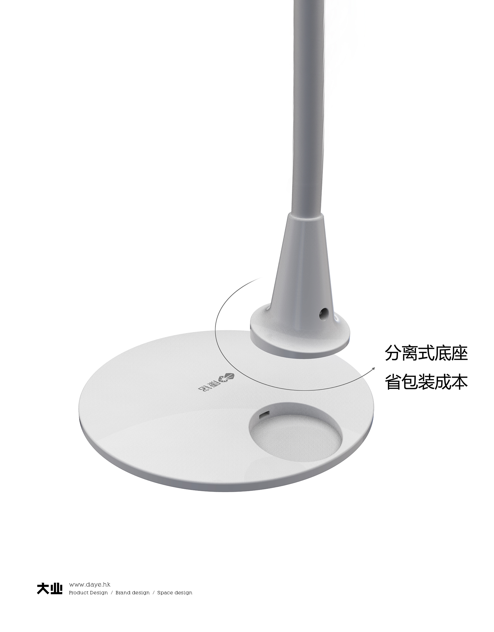 革新臺燈認知領域進行再設計